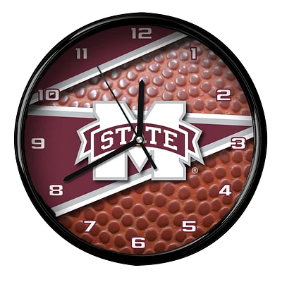 Mississippi State Bulldogs 12'' Football Clock