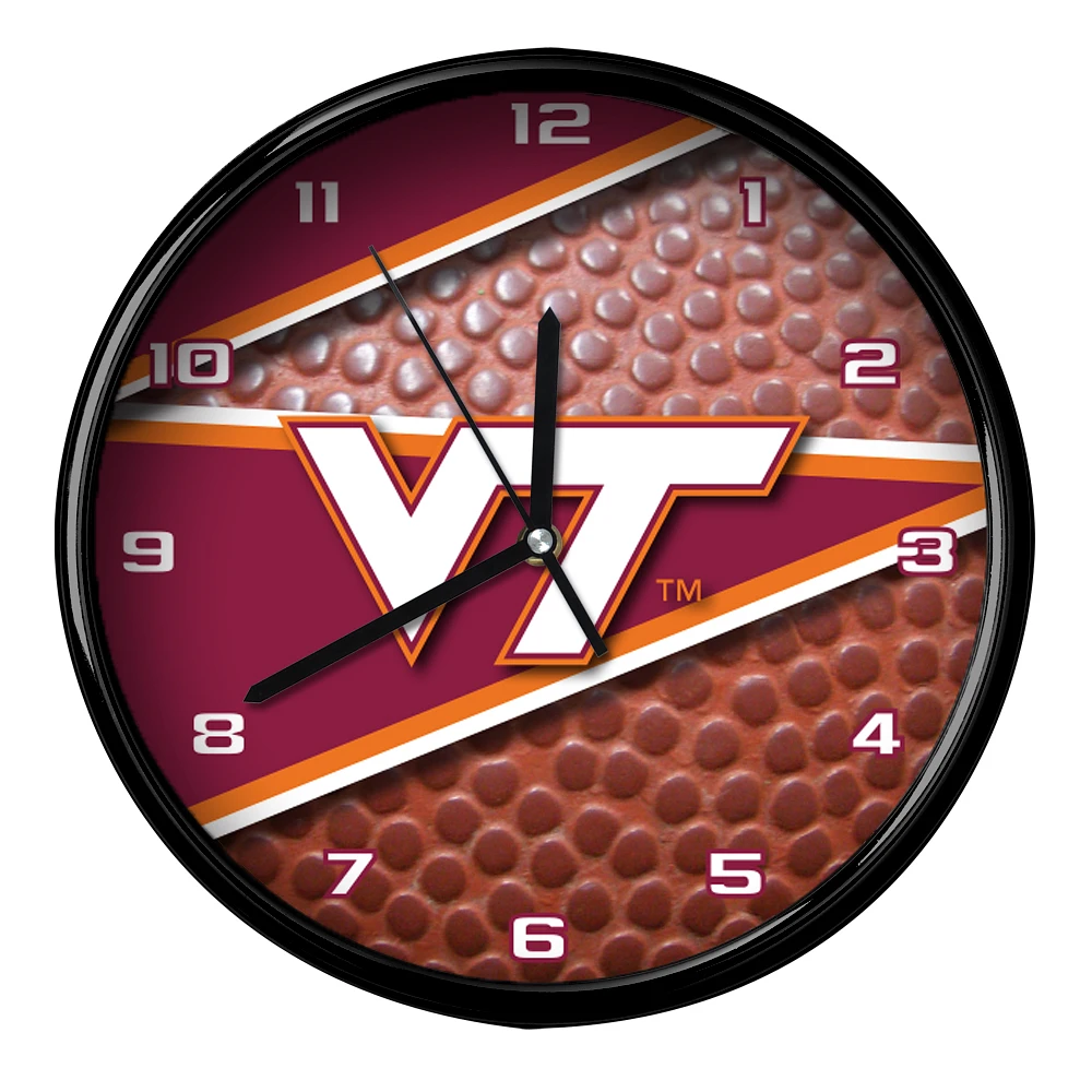 Virginia Tech Hokies 12'' Football Clock