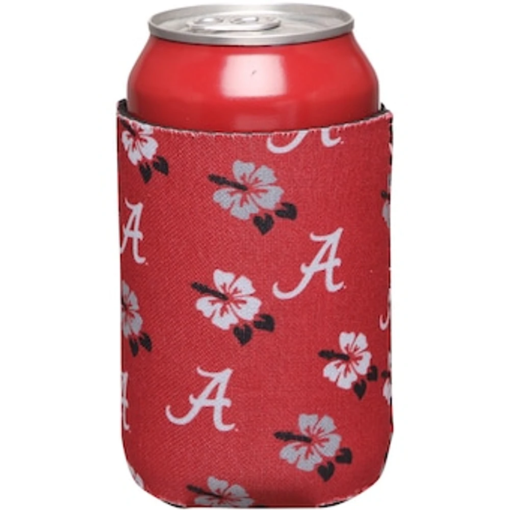 Alabama Crimson Tide Tropical Can Insulator