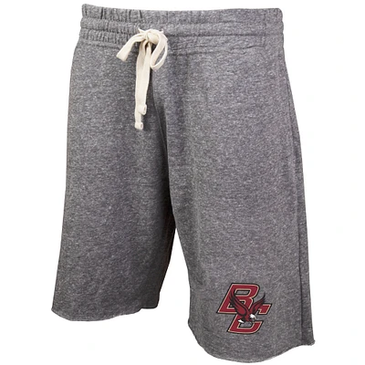 Men's Concepts Sport Gray Boston College Eagles Mainstream Terry Shorts