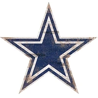 Dallas Cowboys Distressed Logo Cutout Sign