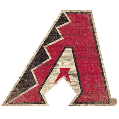 Arizona Diamondbacks Distressed Logo Cutout Sign