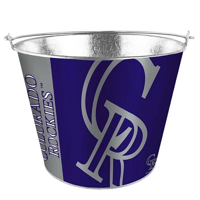 Colorado Rockies 5-Quart Hype Metal Bucket