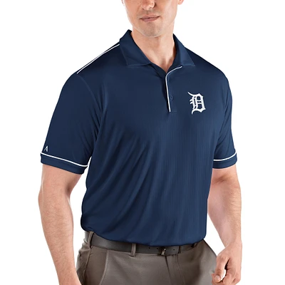 Men's Antigua Navy/White Detroit Tigers Salute Polo