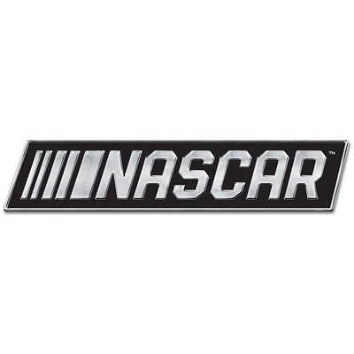 WinCraft NASCAR Metallic Wordmark Auto Emblem