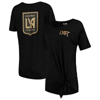 Women's 5th & Ocean by New Era Black LAFC Slub T-Shirt