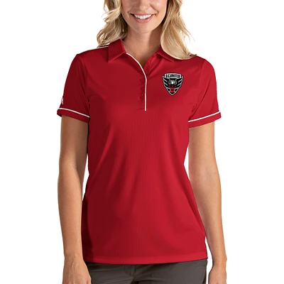 D.C. United Antigua Women's Salute Polo - Red/White