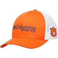 Men's Columbia Orange Auburn Tigers Collegiate PFG Flex Hat