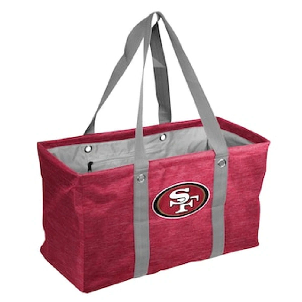 San Francisco 49ers Crosshatch Picnic Caddy Tote Bag