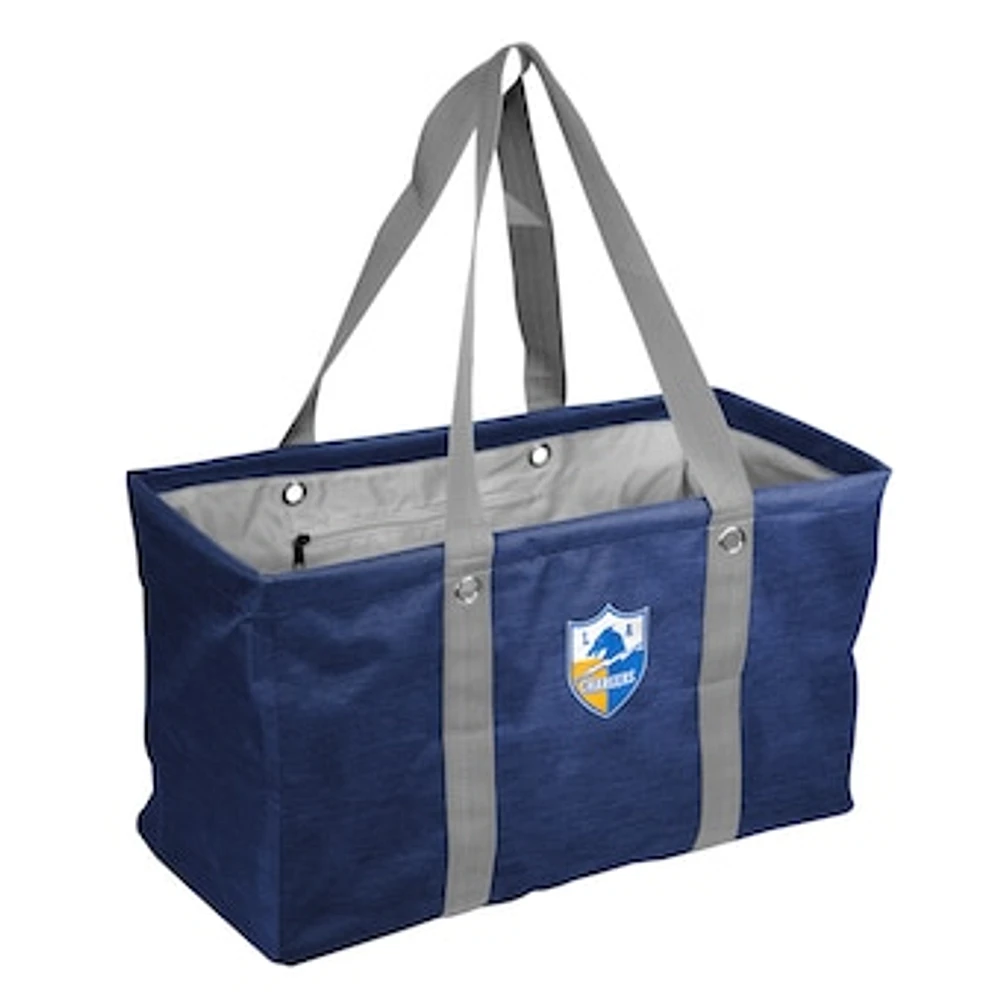 Los Angeles Chargers Crosshatch Picnic Caddy Tote Bag