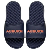 Men's ISlide Navy Auburn Tigers Wordmark Slide Sandals