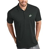 Men's Antigua Gray Dallas Stars Tribute Polo