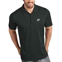 Men's Antigua Gray Dallas Stars Tribute Polo