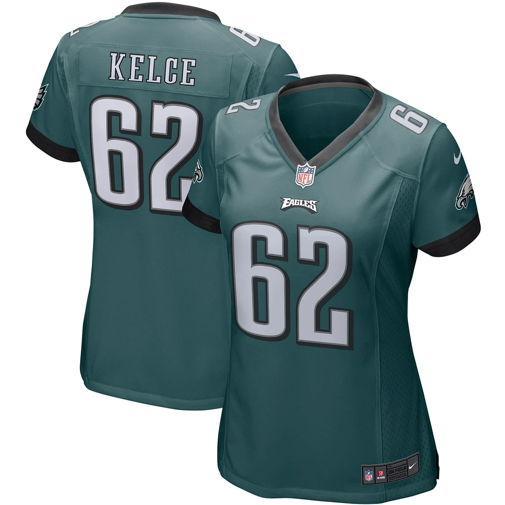 Women's Nike Jason Kelce Green Philadelphia Eagles Player Jersey