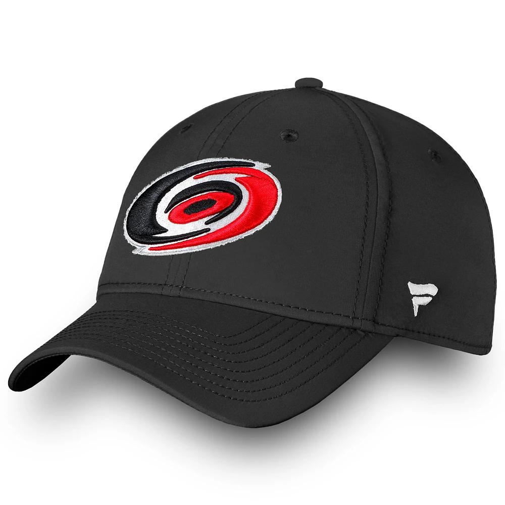 Men's Fanatics Black Carolina Hurricanes Core Elevated Speed Flex Hat