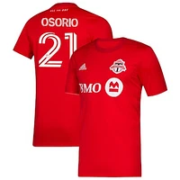 Men's adidas Jonathan Osorio Red Toronto FC - 2020 Replica Player Jersey