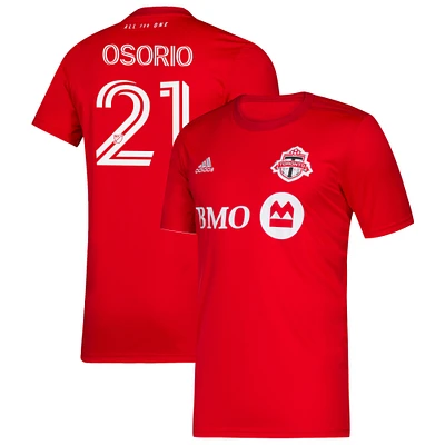 Men's adidas Jonathan Osorio Red Toronto FC - 2020 Replica Player Jersey