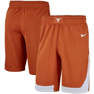 Men's Nike Texas Orange Longhorns Replica Team Basketball Shorts