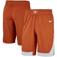 Men's Nike Texas Orange Longhorns Replica Team Basketball Shorts