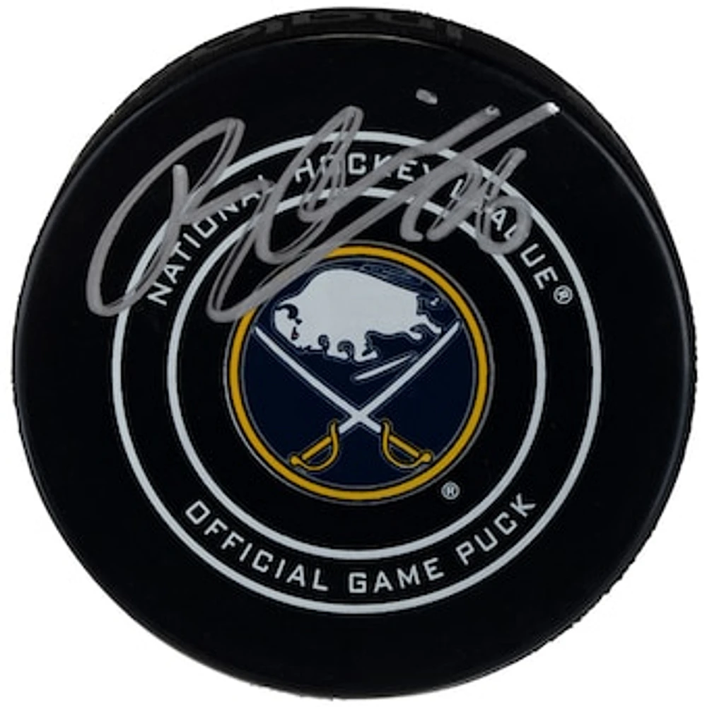 Rasmus Dahlin Buffalo Sabres Autographed Official Game Puck