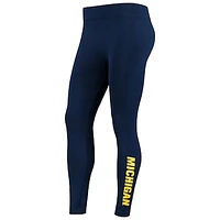 Women's ZooZatz Navy Michigan Wolverines 2.0 Leggings