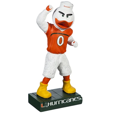 Miami Hurricanes Mascot Statue