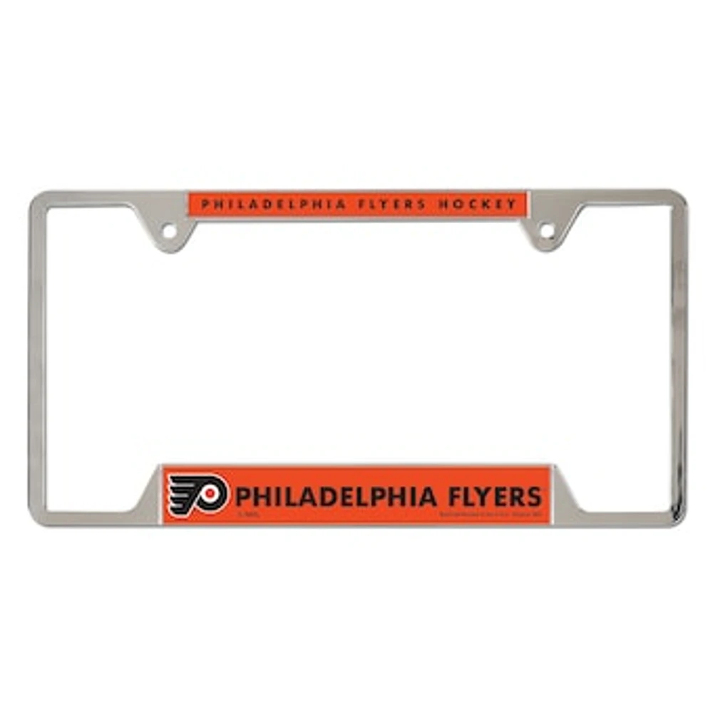 WinCraft Philadelphia Flyers Chrome Plated Metal License Plate Frame