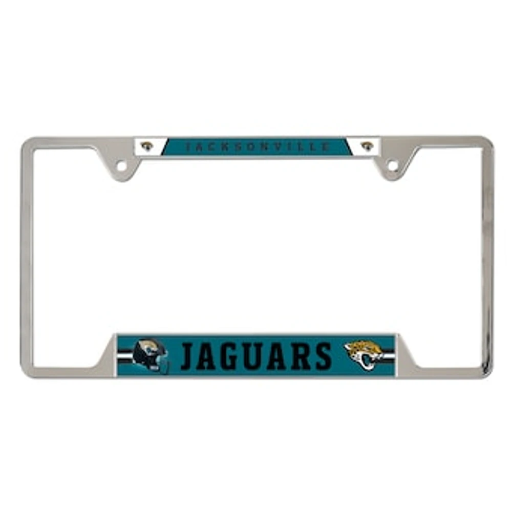 WinCraft Jacksonville Jaguars Chrome Plated Metal License Plate Frame