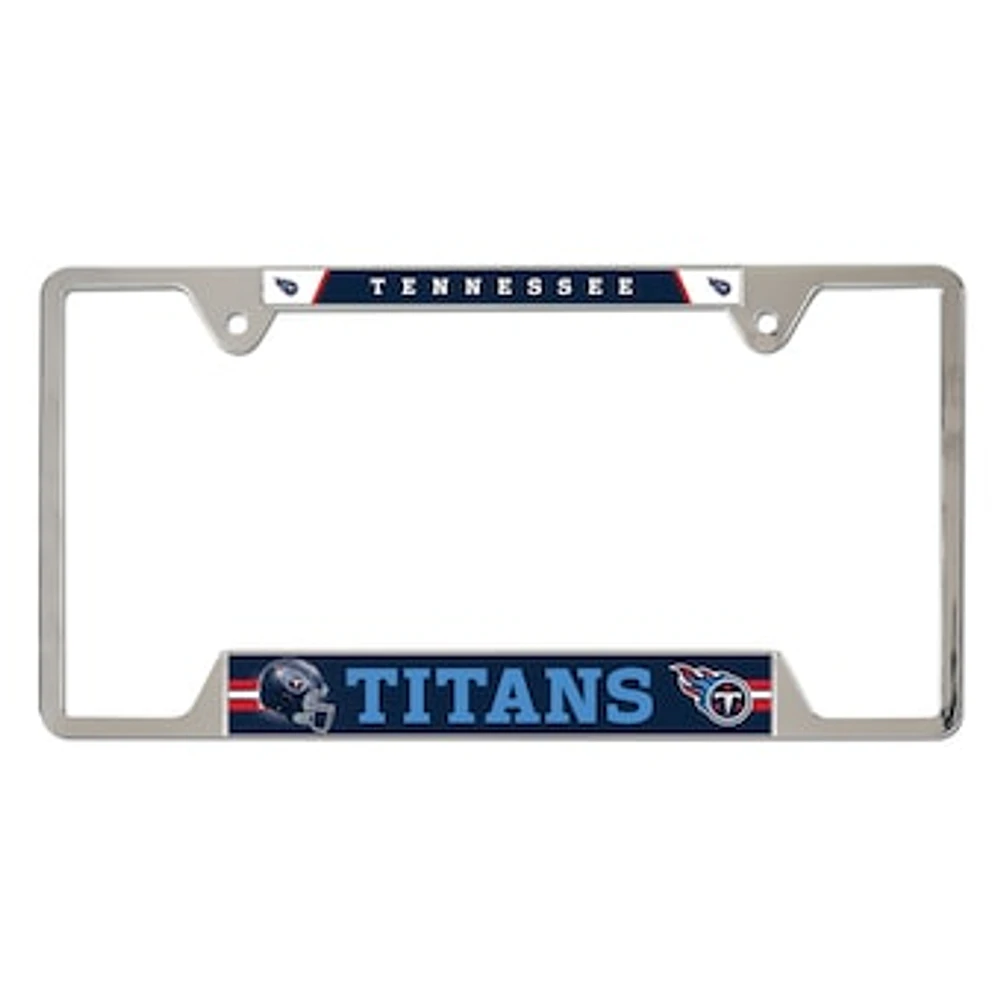 WinCraft Tennessee Titans Chrome Plated Metal License Plate Frame