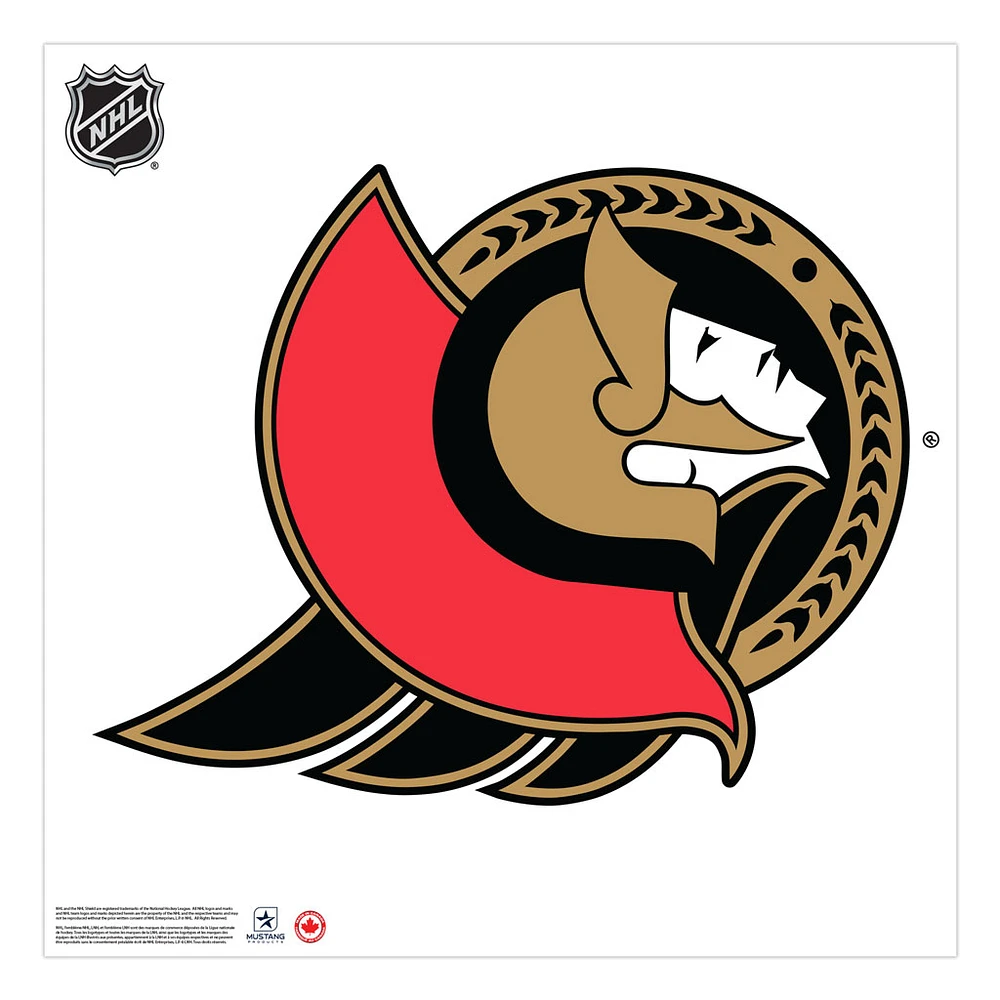 Ottawa Senators 36'' x 36'' Team Logo Repositionable Wall Decal