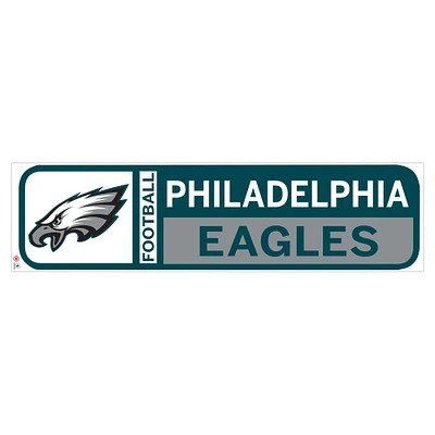 Philadelphia Eagles 90'' x 23'' Team Logo Repositionable Wall - Decal