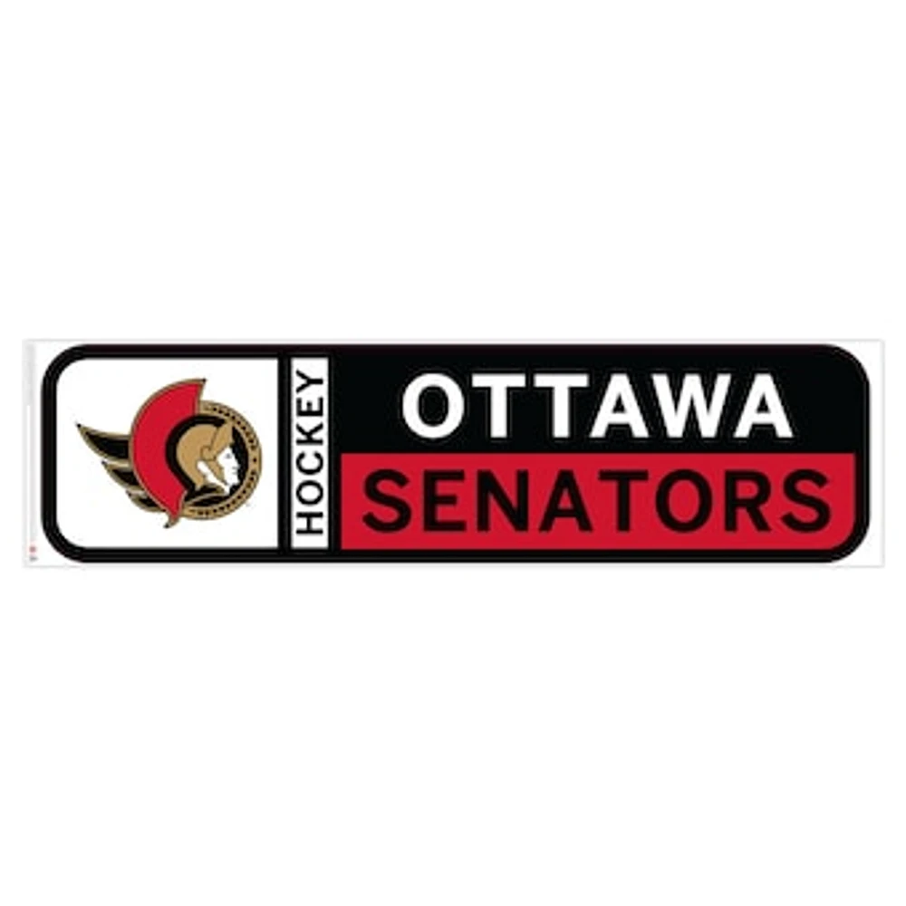 Ottawa Senators 90'' x 23'' Team Logo Repositionable Wall Decal