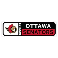 Ottawa Senators 90'' x 23'' Team Logo Repositionable Wall Decal