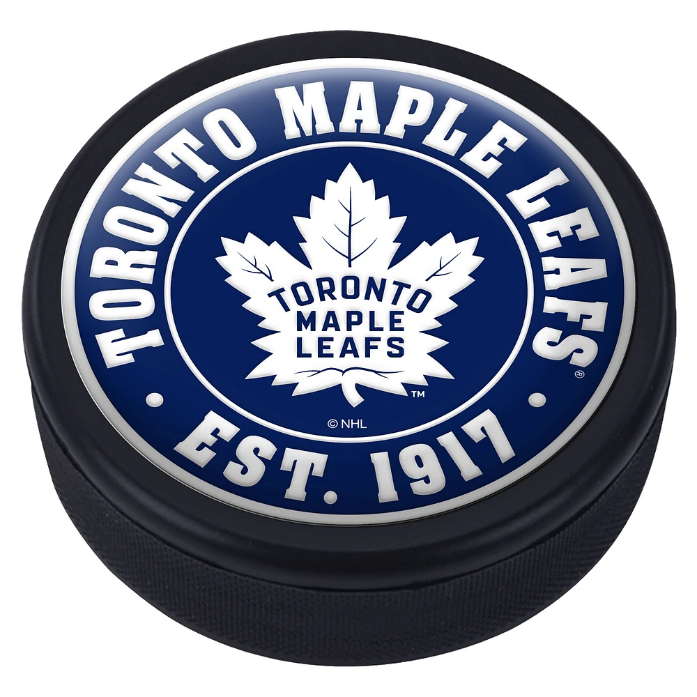 Toronto Maple Leafs Domed Team Established Puck