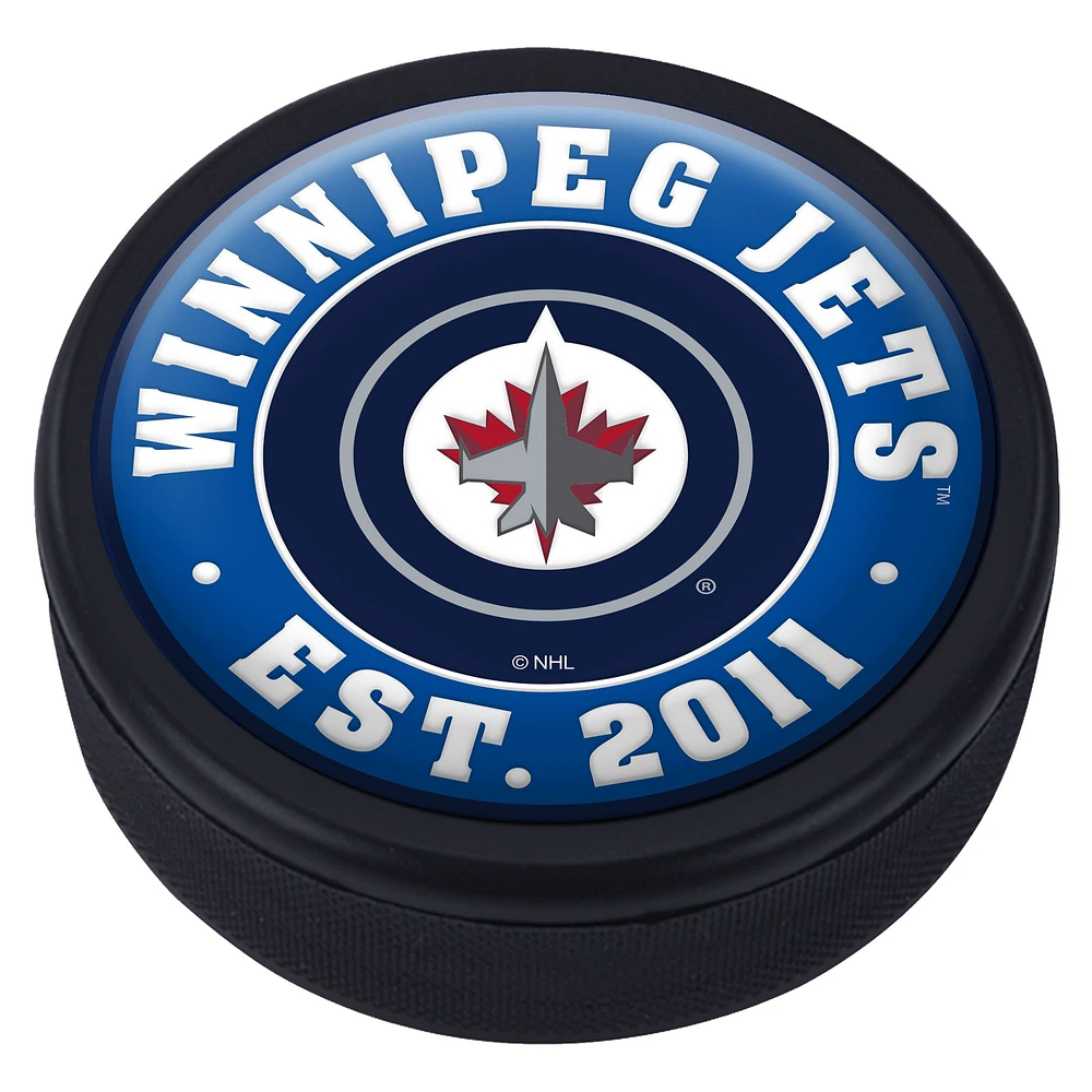 Winnipeg Jets Domed Team Established Puck