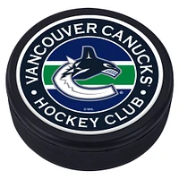 Vancouver Canucks Domed Team Stripe Puck