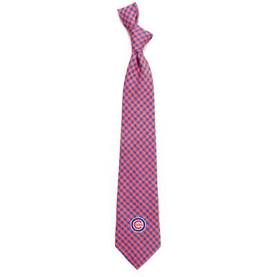 Chicago Cubs Gingham Tie