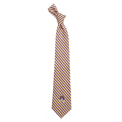 ECU Pirates Gingham Tie