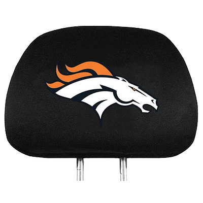 Denver Broncos 2-Pack Headrest Covers