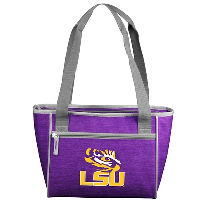 LSU Tigers Crosshatch 16-Can Cooler Tote