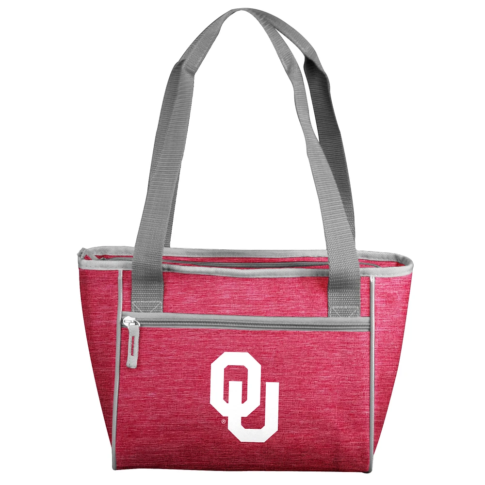 Oklahoma Sooners Crosshatch 16-Can Cooler Tote