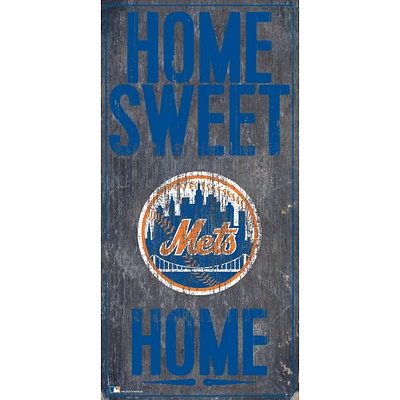 New York Mets 6'' x 12'' Home Sweet Home Sign