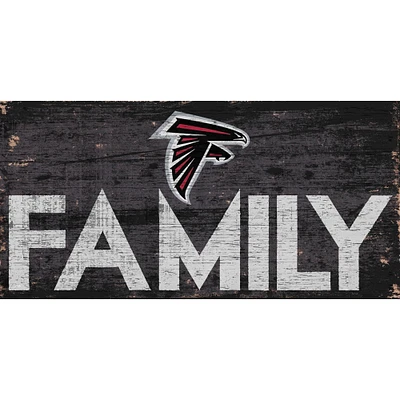 Atlanta Falcons 6'' x 12'' Family Sign