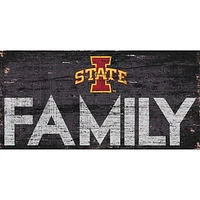 Iowa State Cyclones 6'' x 12'' Family Sign