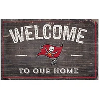 Tampa Bay Buccaneers 11'' x 19'' Welcome To Our Home Sign