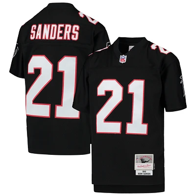 Youth Mitchell & Ness Deion Sanders Black Atlanta Falcons 1992 Legacy Retired Player Jersey