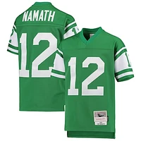 Youth Mitchell & Ness Joe Namath Green New York Jets 1968 Legacy Retired Player Jersey