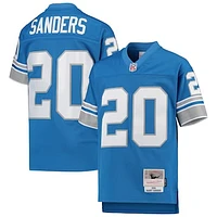 Youth Mitchell & Ness Barry Sanders Blue Detroit Lions 1996 Legacy Retired Player Jersey