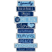 Tampa Bay Rays 5'' x 24'' Celebrations Stack Sign