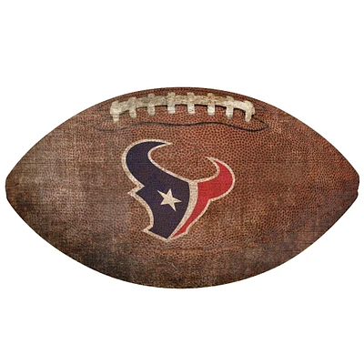 Houston Texans 12'' Football Sign
